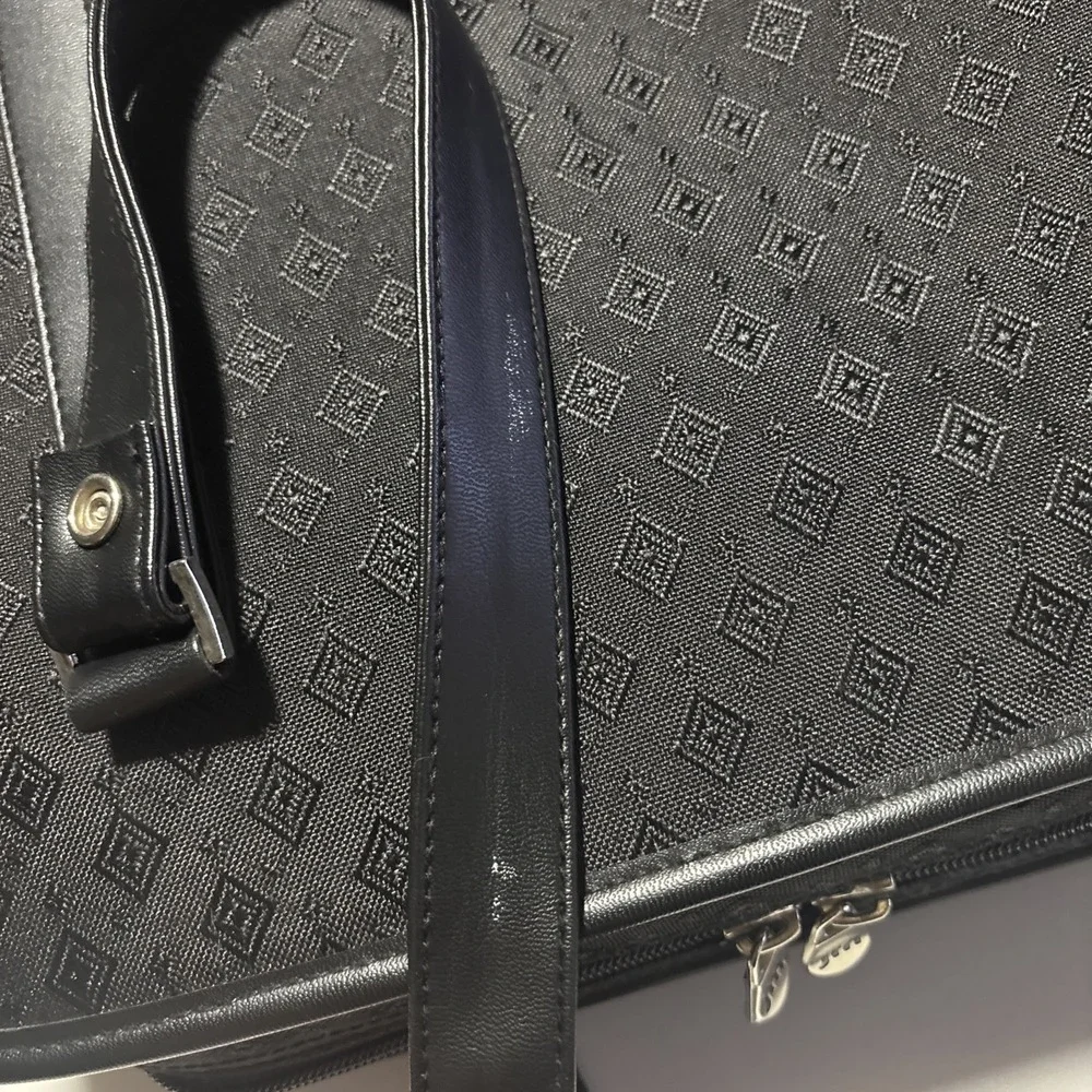 Joy Mangano Black Diamond Weekender Carry On Duffle Tote Luggage